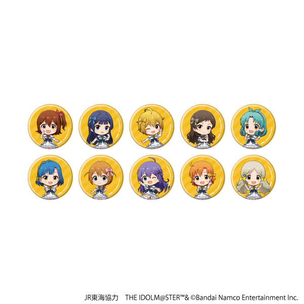 JR 东海 x iDOLM@STER 系列 TR@VEL MEDLEY!!!!!!罐头徽章03/全套(10种)