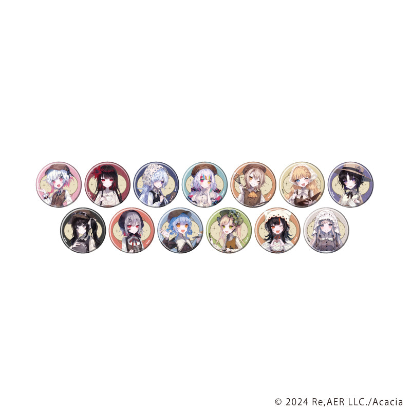 魔法少女ノ魔女裁判』缶バッジ01/カフェ店員ver. コンプリートセット
