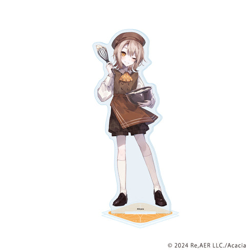 『魔法少女ノ魔女裁判』アクリルスタンド05/蓮見レイア カフェ店員ver.(描き下ろしイラスト)