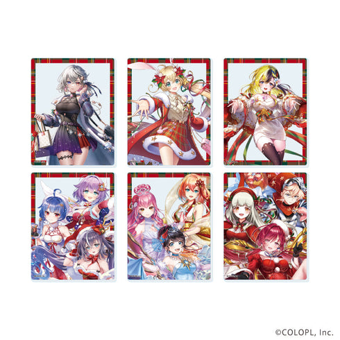 『白猫プロジェクト』アクリルカード02/クリスマスver. コンプリートセット(全6種)(公式イラスト)