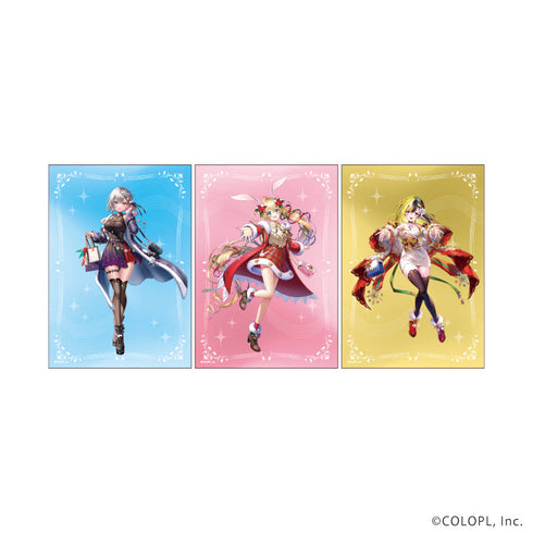 『白猫プロジェクト』L版ブロマイド3枚セット07/エレノア/ツキミ/デネブ(公式イラスト)