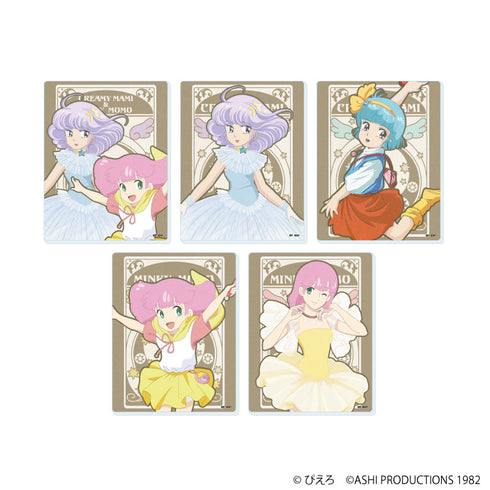 『魔法の天使クリィミーマミ×魔法のプリンセス ミンキーモモ』アクリルカード02/コンプリートセット(全5種)(ANTRAITEイラスト)