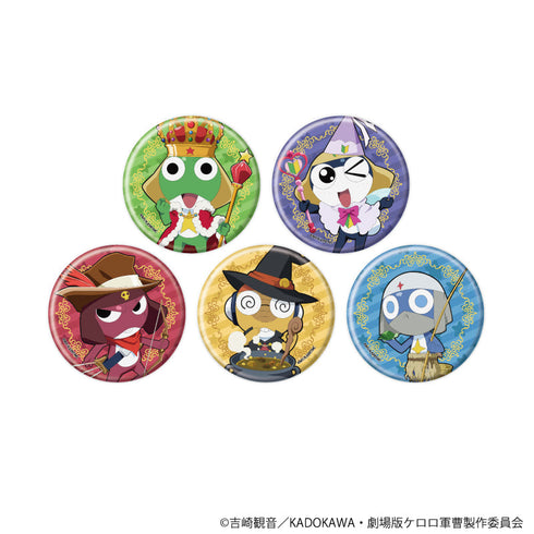 『ケロロ軍曹』缶バッジ19/おとぎ話ver. コンプリートセット(全5種)(描き下ろしイラスト)