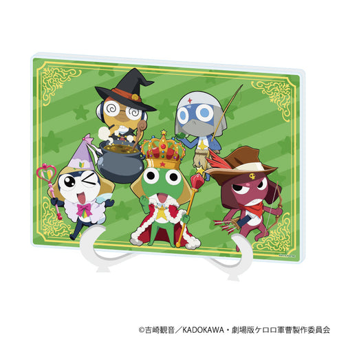 『ケロロ軍曹』アクリルアートボード(A5サイズ)03/おとぎ話ver. 集合デザイン(描き下ろしイラスト)