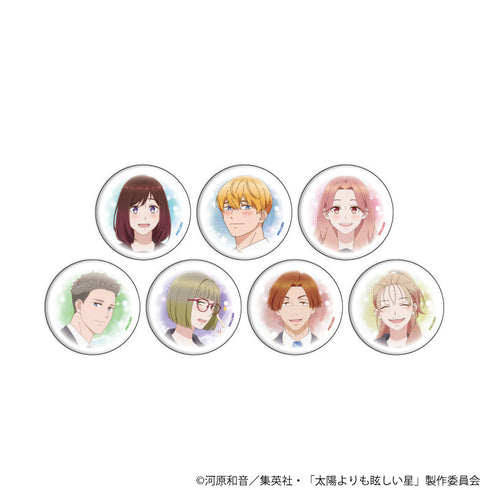 『太陽よりも眩しい星』缶バッジ01/コンプリートセット(全7種)(公式イラスト)