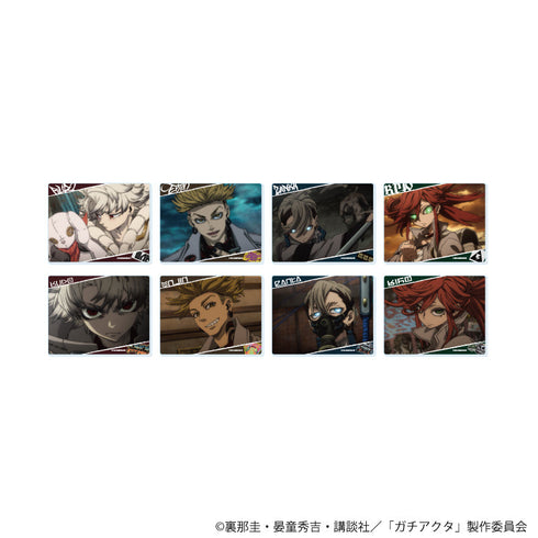 『ガチアクタ』アクリルカード01/コンプリートセット(全8種)(場面写イラスト)