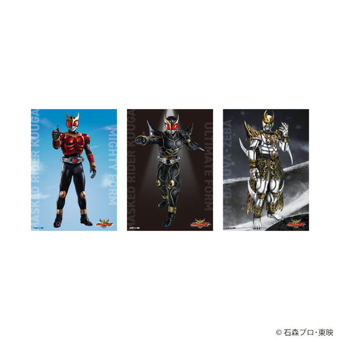 『仮面ライダークウガ』ビジュアルシート01/3種セット(描き起こしイラスト)