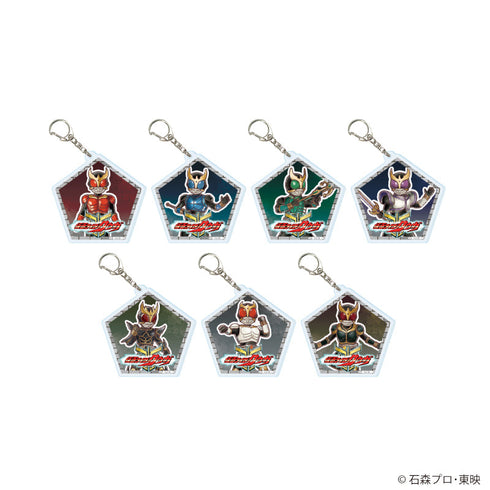 『仮面ライダークウガ』アクリルキーホルダー01/コンプリートセット(全7種)(グラフアートイラスト)