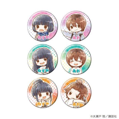 『ねずみの初恋』缶バッジ02/コンプリートセット(全6種)(グラフアートイラスト)