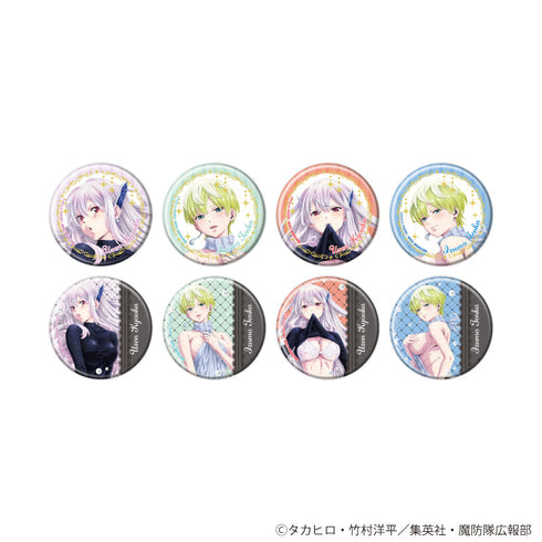 『魔都精兵のスレイブ』缶バッジ02/コンプリートセット(全8種)(描き下ろしイラスト)