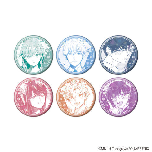『氷属性男子とクールな同僚女子』ホログラム缶バッジ(57mm)01/ブラインド(全6種)【BOX】【202606再販】
