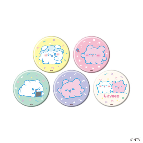 『らぶいーず』缶バッジ07/推し活ver. コンプリートセット(全5種)(公式イラスト)