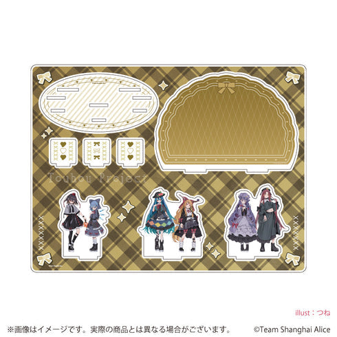 《東方Project》壓克力場景模型04/群像設計 病嬌可愛版(全新繪製插圖)【202610再版】