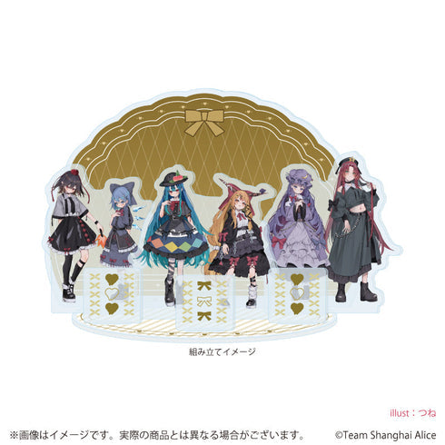 《東方Project》壓克力場景模型04/群像設計 病嬌可愛版(全新繪製插圖)【202610再版】