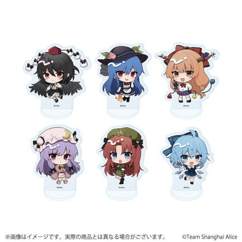 『東方Project』アクリルぷちスタンド04/病みかわいいver. ブラインド(全6種)(ミニキャライラスト)【BOX】【202610再販】