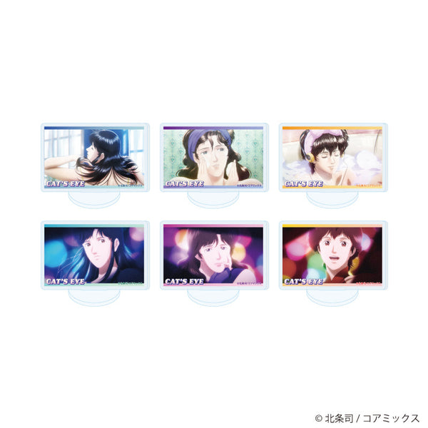 『キャッツ♥アイ』アクリルぷちスタンド01/コンプリートセット(全6種)(場面写イラスト)