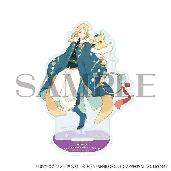 『赤髪の白雪姫×サンリオキャラクターズ』アクリルスタンド04/木々×ポムポムプリン(コラボイラスト)