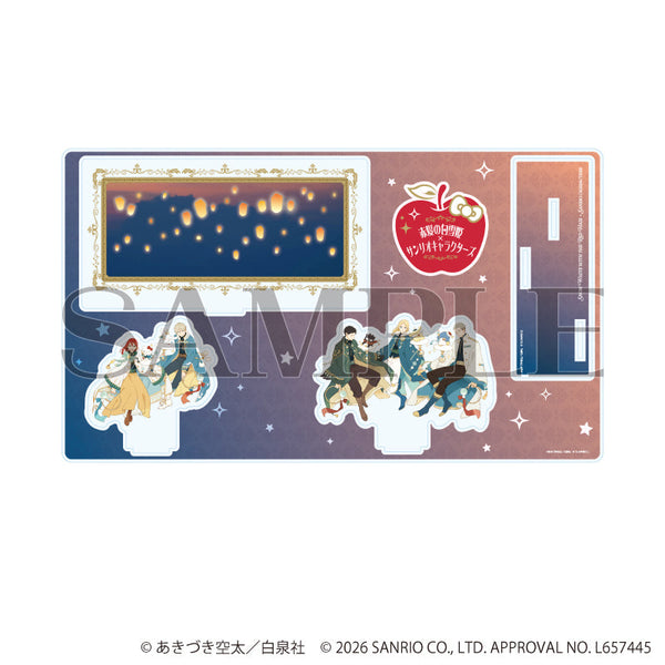 『赤髪の白雪姫×サンリオキャラクターズ』プレミアム アクリルジオラマプレート01/(コラボイラスト)