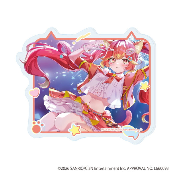 『にゃんたじあ!』アクリルコースター03/若魔陽エル 2025誕生日ver.(公式イラスト)