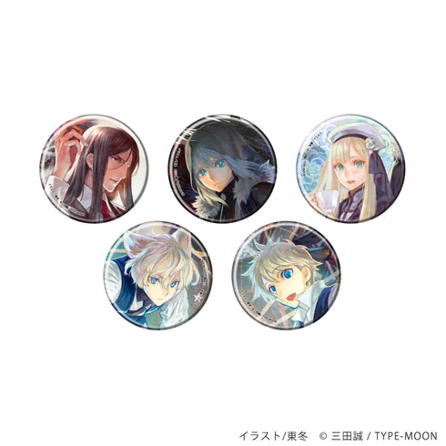 『ロード・エルメロイII世の事件簿』缶バッジ01/コンプリートセット(全5種)(公式イラスト)