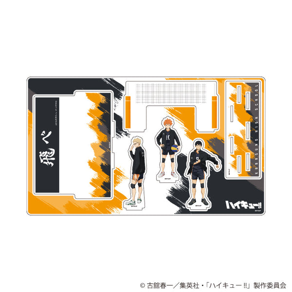 『ハイキュー!!』プレミアム アクリルジオラマプレート05/烏野高校