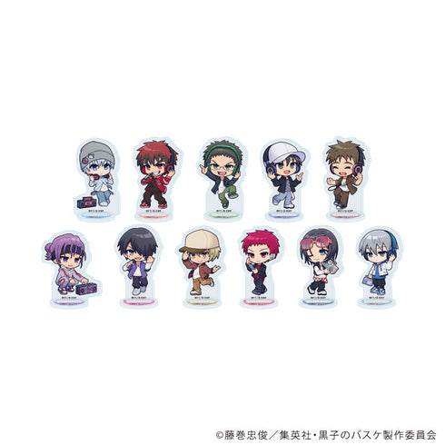 『黒子のバスケ』アクリルぷちスタンド26/ヒップホップver. コンプリートセット(全11種)(ミニキャライラスト)
