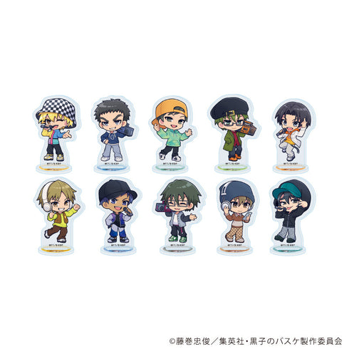 『黒子のバスケ』アクリルぷちスタンド27/ヒップホップver. コンプリートセット(全10種)(ミニキャライラスト)