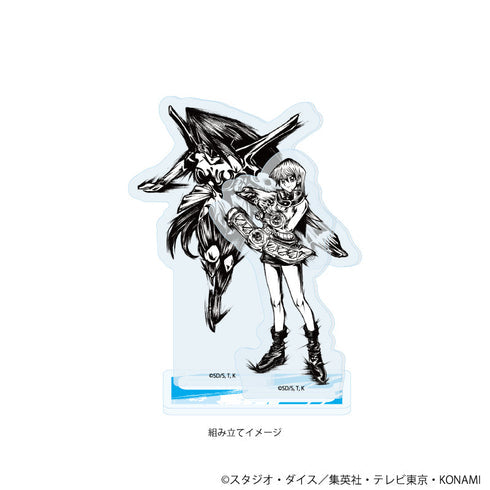 『遊☆戯☆王デュエルモンスターズGX』アクリルスタンドプレート07/天上院明日香(墨絵イラスト)【202606再販】