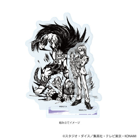 『遊☆戯☆王デュエルモンスターズGX』アクリルスタンドプレート08/エド・フェニックス(墨絵イラスト)【202606再販】