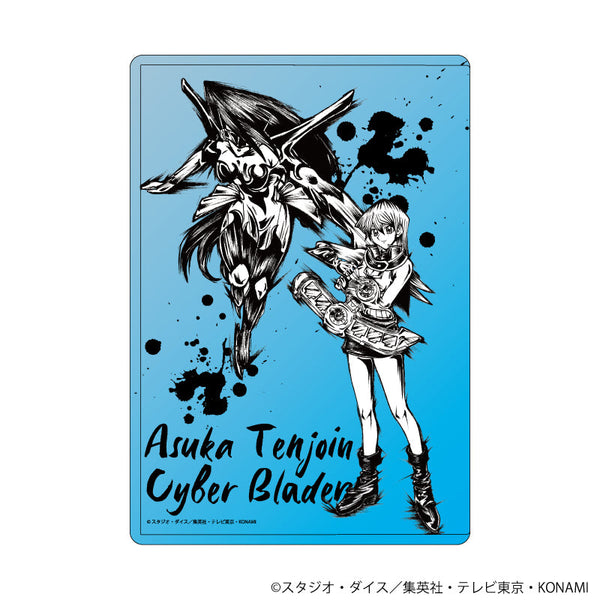 『遊☆戯☆王デュエルモンスターズGX』キャラクリアケース15/天上院明日香(墨絵イラスト)