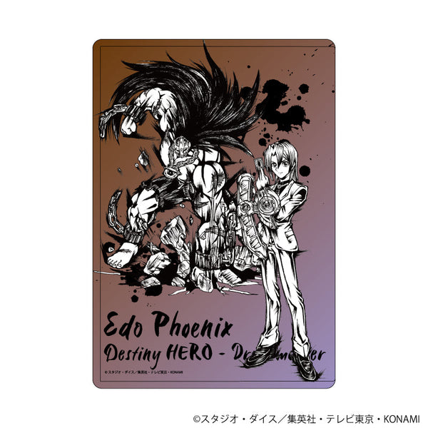 『遊☆戯☆王デュエルモンスターズGX』キャラクリアケース16/エド・フェニックス(墨絵イラスト)