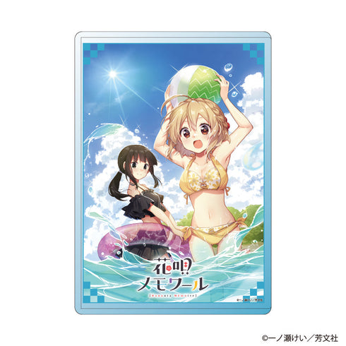 『花唄メモワール』キャラクリアケース05/佐々木梅&佐竹巴枝(公式イラスト)