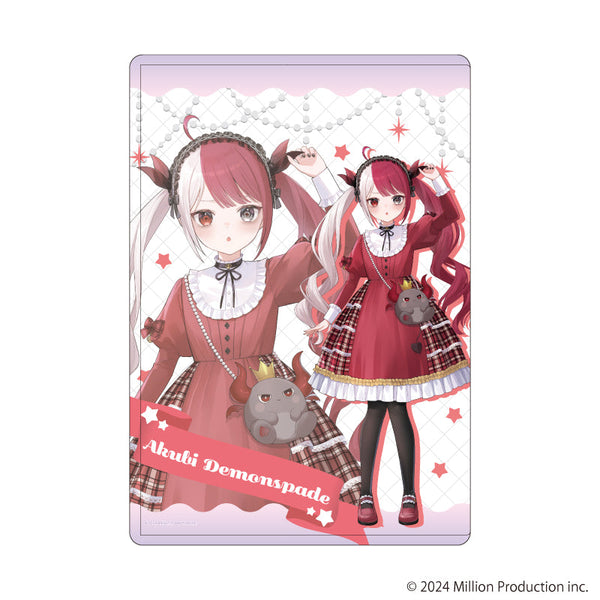 『Million Production』キャラクリアケース13/あくび・でもんすぺーど dreamy ver.(描き起こしイラスト)