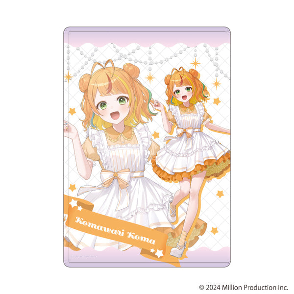 『Million Production』キャラクリアケース16/小廻こま dreamy ver.(描き起こしイラスト)