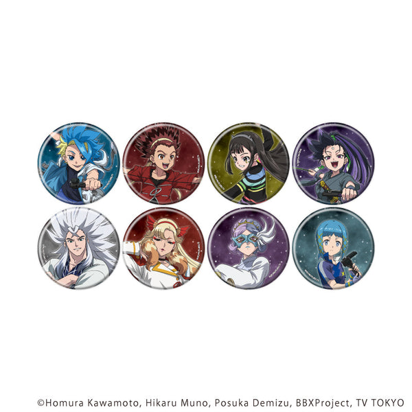 『BEYBLADE X』缶バッジ06/コンプリートセット(全8種)