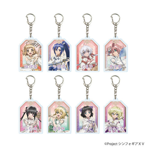 《戰姬絕唱 Symphogear XV》壓克力鑰匙圈 10/盲抽(全8種)(全新繪製插圖)【BOX】【202610 再版】