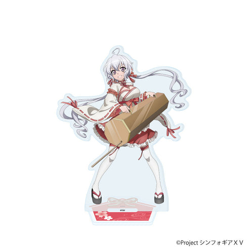 『戦姫絶唱シンフォギアXV』アクリルスタンド57/雪音クリス 巫女風メイドVer.(描き下ろしイラスト)【202610再販】