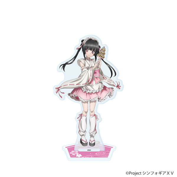 『戦姫絶唱シンフォギアXV』アクリルスタンド59/月読調 巫女風メイドVer.(描き下ろしイラスト)