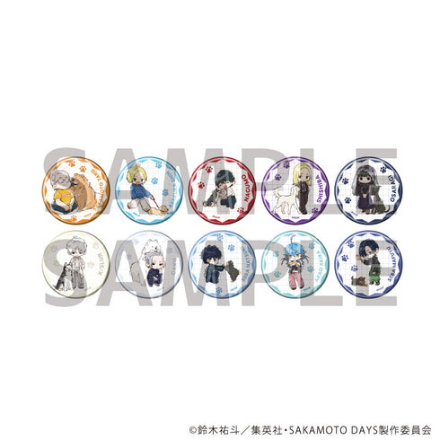 『SAKAMOTO DAYS』缶バッジ27/犬ver. コンプリートセット(全10種)(グラフアートイラスト)