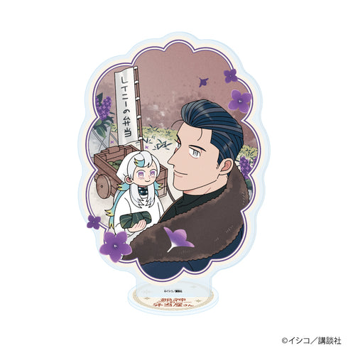 Evil God's Bento Shop" Acrylic Stand 01 / Rainy & Lilac (Official Illustration)