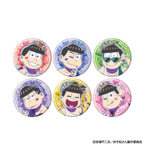 『おそ松さん』缶バッジ02/ギャル男ver. ブラインド(全6種)(描き下ろしイラスト)【BOX】【202610再販】