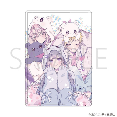 『末永くよろしくお願いします』キャラクリアケース01/清水&輝&柊
