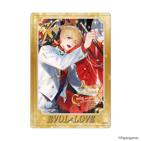 『恋とプロデューサー~EVOL×LOVE~』キャラクリアケース21/キラ・昔日のフィルム(公式イラスト)