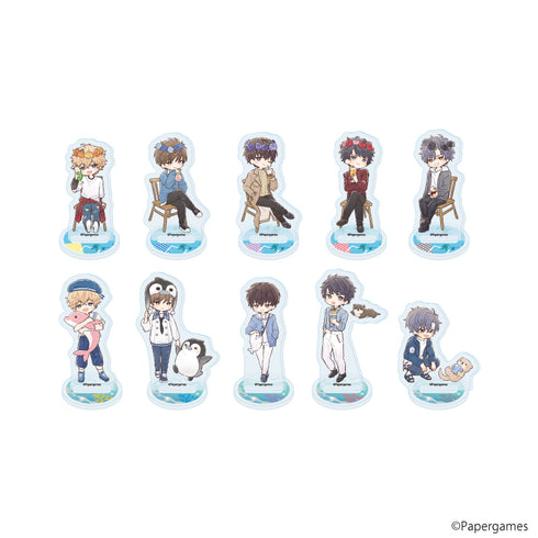 『恋とプロデューサー~EVOL×LOVE~』アクリルぷちスタンド13/セット1 コンプリートセット(全10種)(グラフアートイラスト)