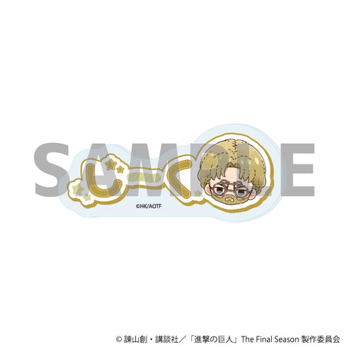 『進撃の巨人The Final Season』おなまえアクリルプレートバッジ12/ジーク・イェーガー ぬいぐるみver.(グラフアートイラスト)