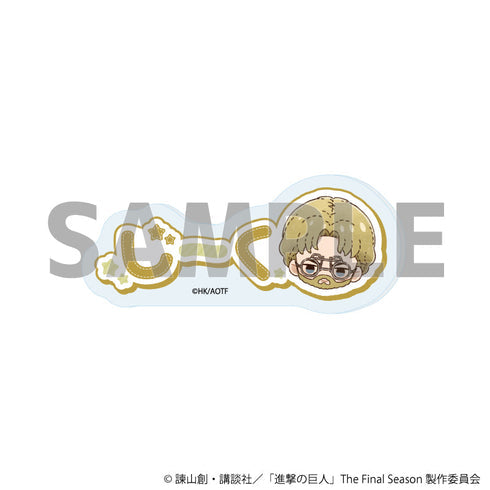 《进击的巨人 The Final Season》姓名亚克力徽章12/齐格·耶格尔 毛绒玩偶版(Graph Art插画)【202610再版】