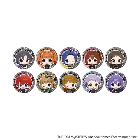 『アイドルマスター ミリオンライブ!』缶バッジ17/コンプリートセット(全10種)(ミニキャライラスト)