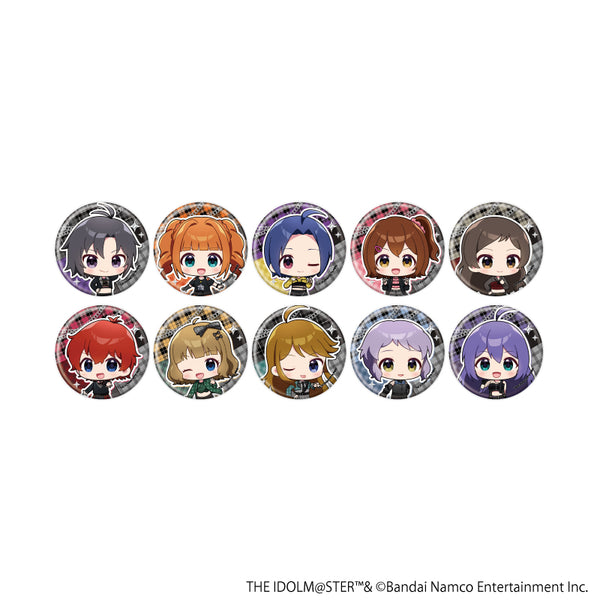 『アイドルマスター ミリオンライブ!』缶バッジ17/コンプリートセット(全10種)(ミニキャライラスト)