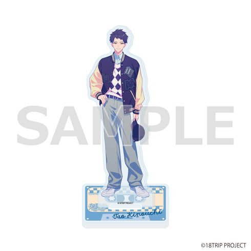 『18TRIP』壓克力立牌『18TRIP』27/木之內 太緒 新復古版(全新繪製插圖)