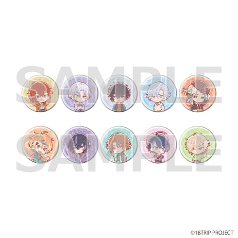 《18TRIP》徽章《18TRIP》06/新复古版 全套(共10种)(迷你角色插画)